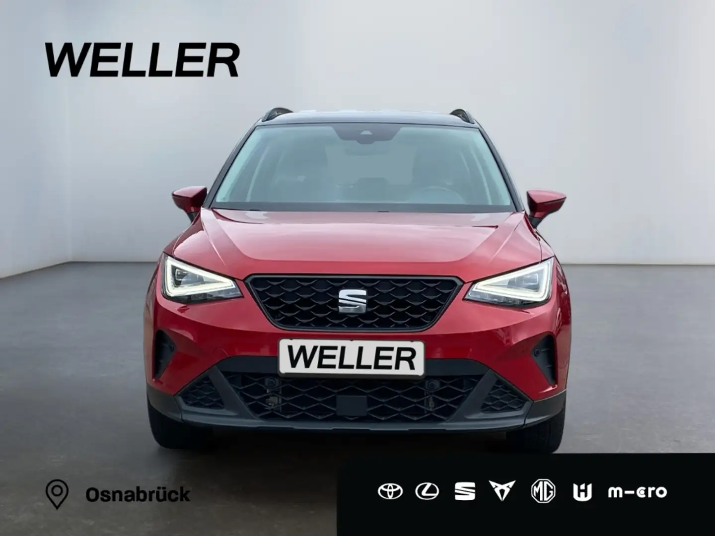 SEAT Arona 1.0 TSI DSG Style Edition *LED*CarPlay*CAM* Rot - 2