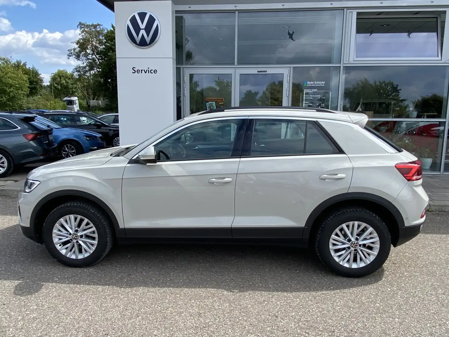Volkswagen T-Roc 1.5 TSI DSG Life NAVI+LED+AHK+APP-CONNECT+ Grau - 2