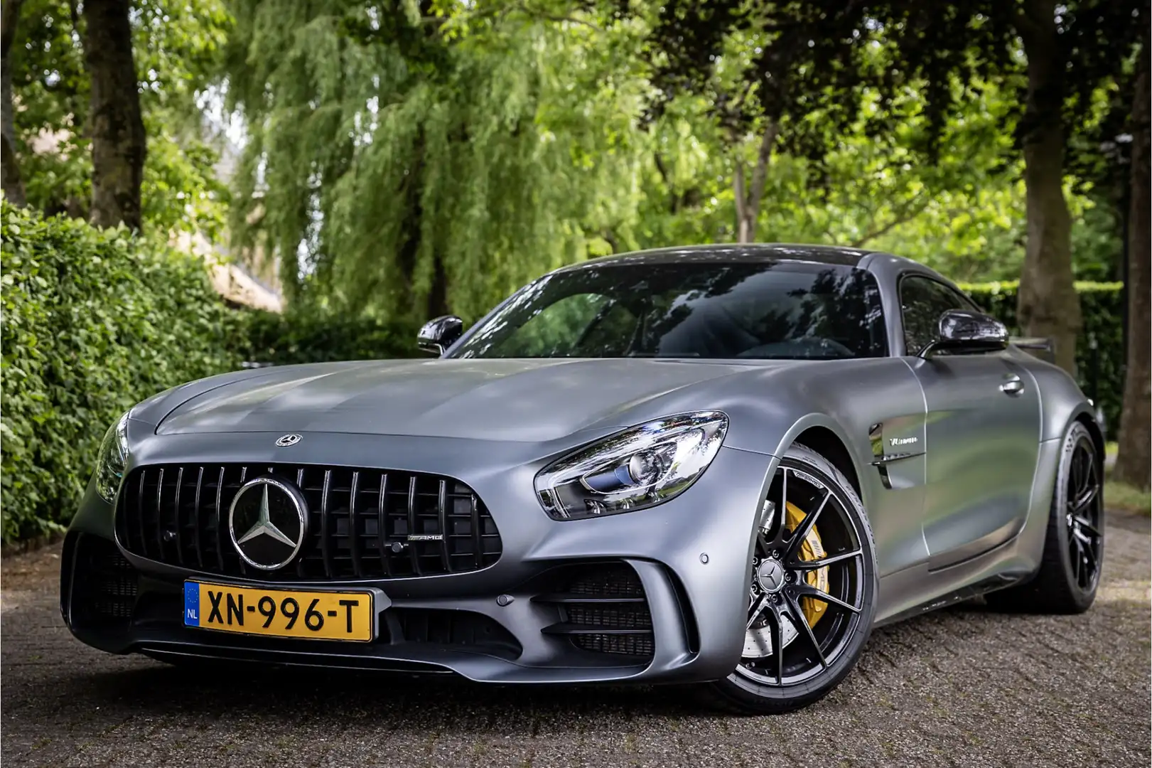 Mercedes-Benz AMG GT 4.0 R Carbon Burmester High End Track Pace BTW Gris - 1