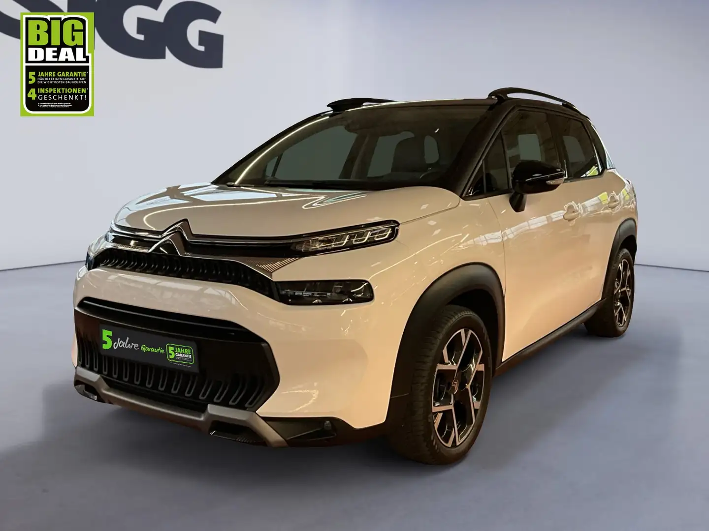 Citroen C3 Aircross 1.2 Shine Pack Panorama Kamera Klima Weiß - 2