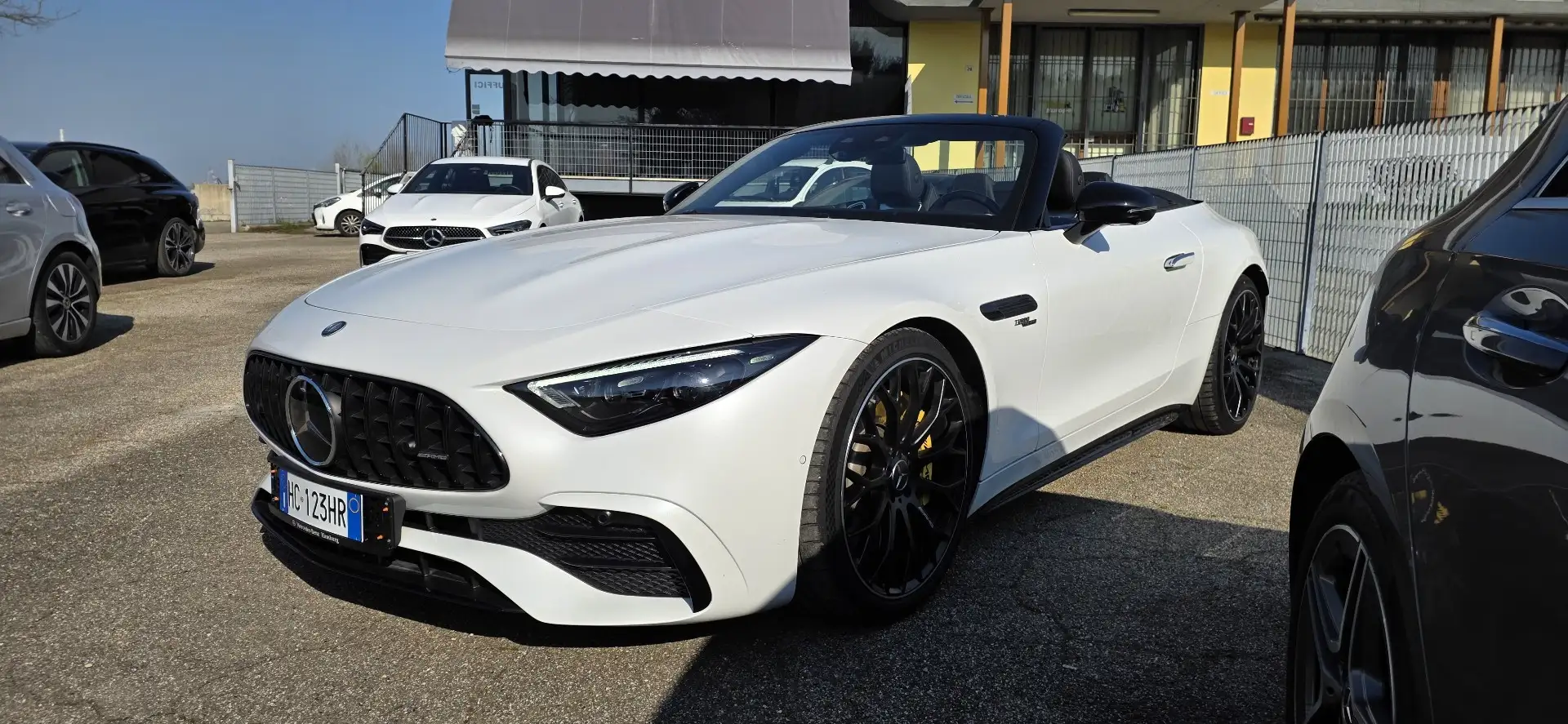 Mercedes-Benz SL 43 AMG AMG SL - R232 Premium 381cv autoVALUTO PERMUTA Blanco - 2