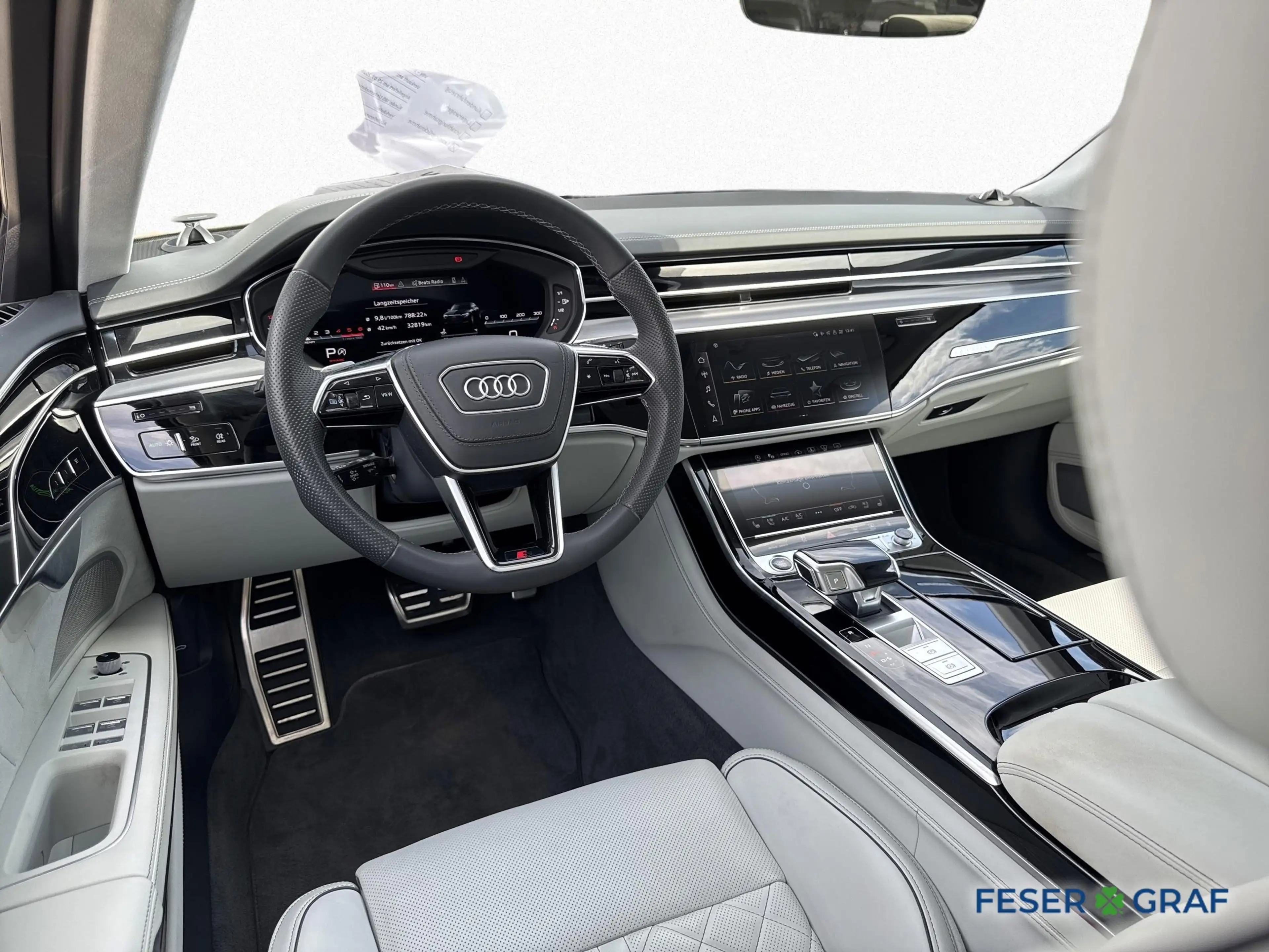 Audi A8 Lang 50 TDI qu S line Exclusive MATRIX TV NACHTRAD — photo 9