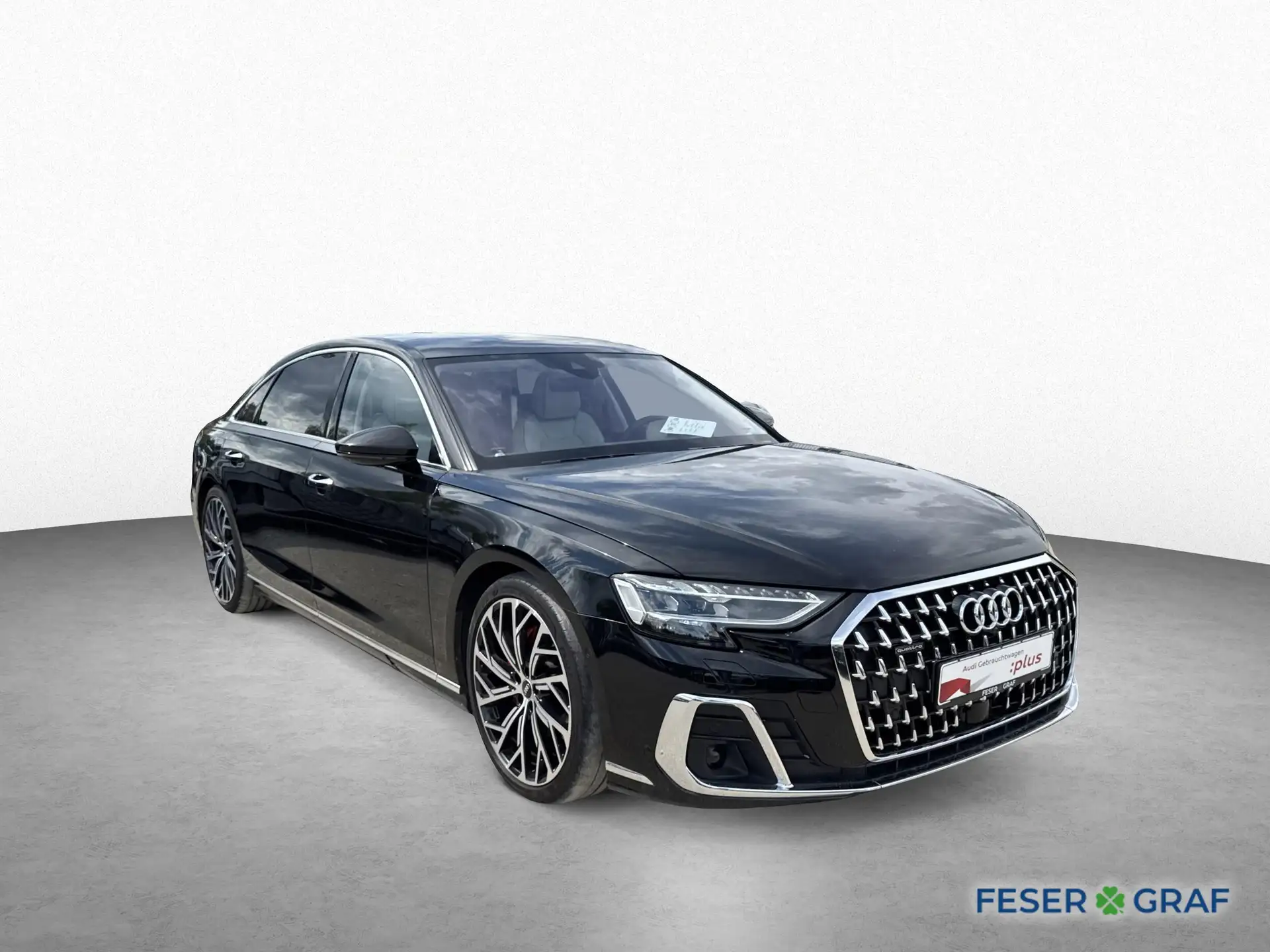 Audi A8 50 TDI 2023 검정 사진 3