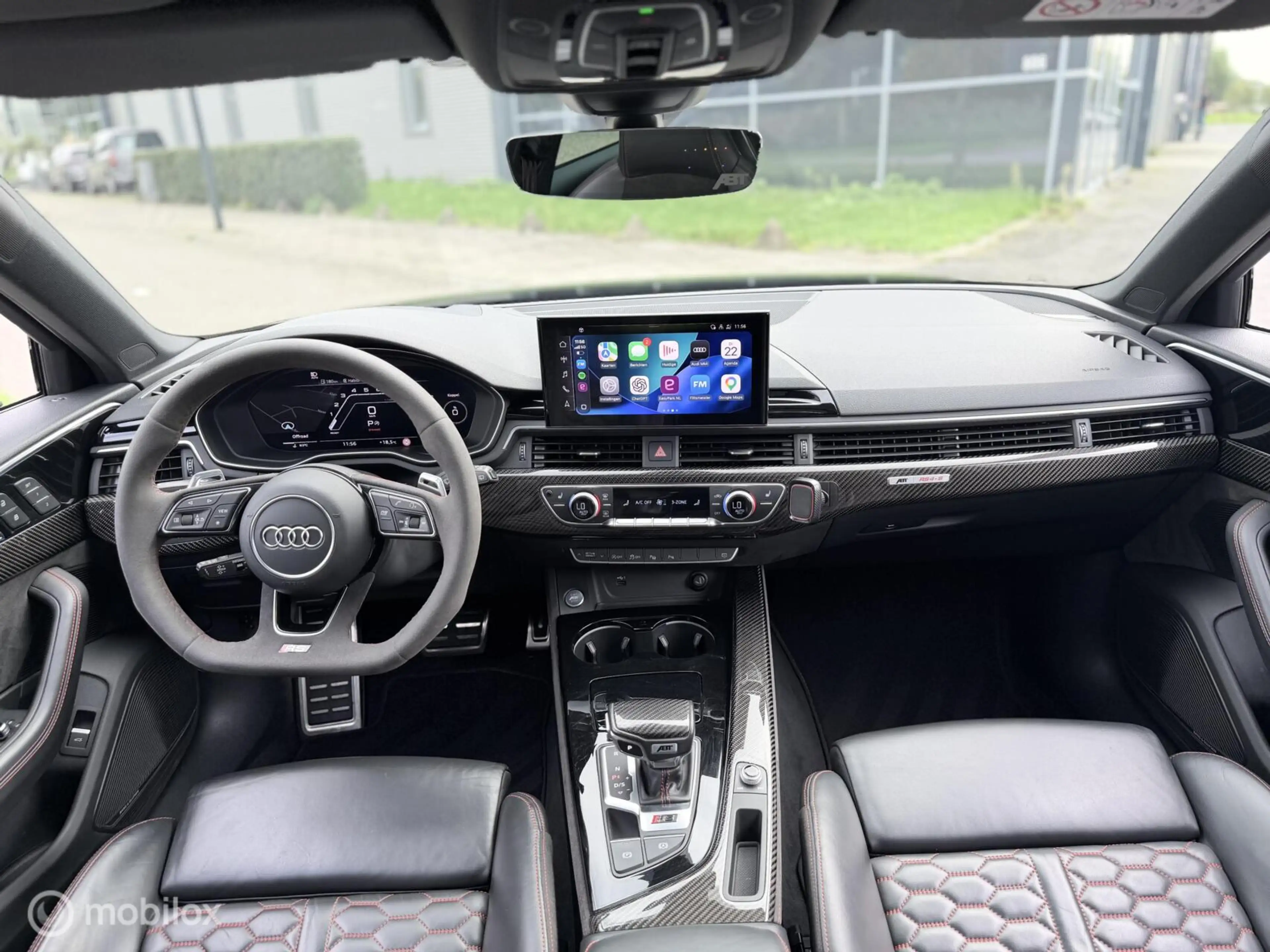 Audi RS4 ABT-S 2.9 Quattro PANO HUD B&O 360* CERAMIC 530PK — photo 39