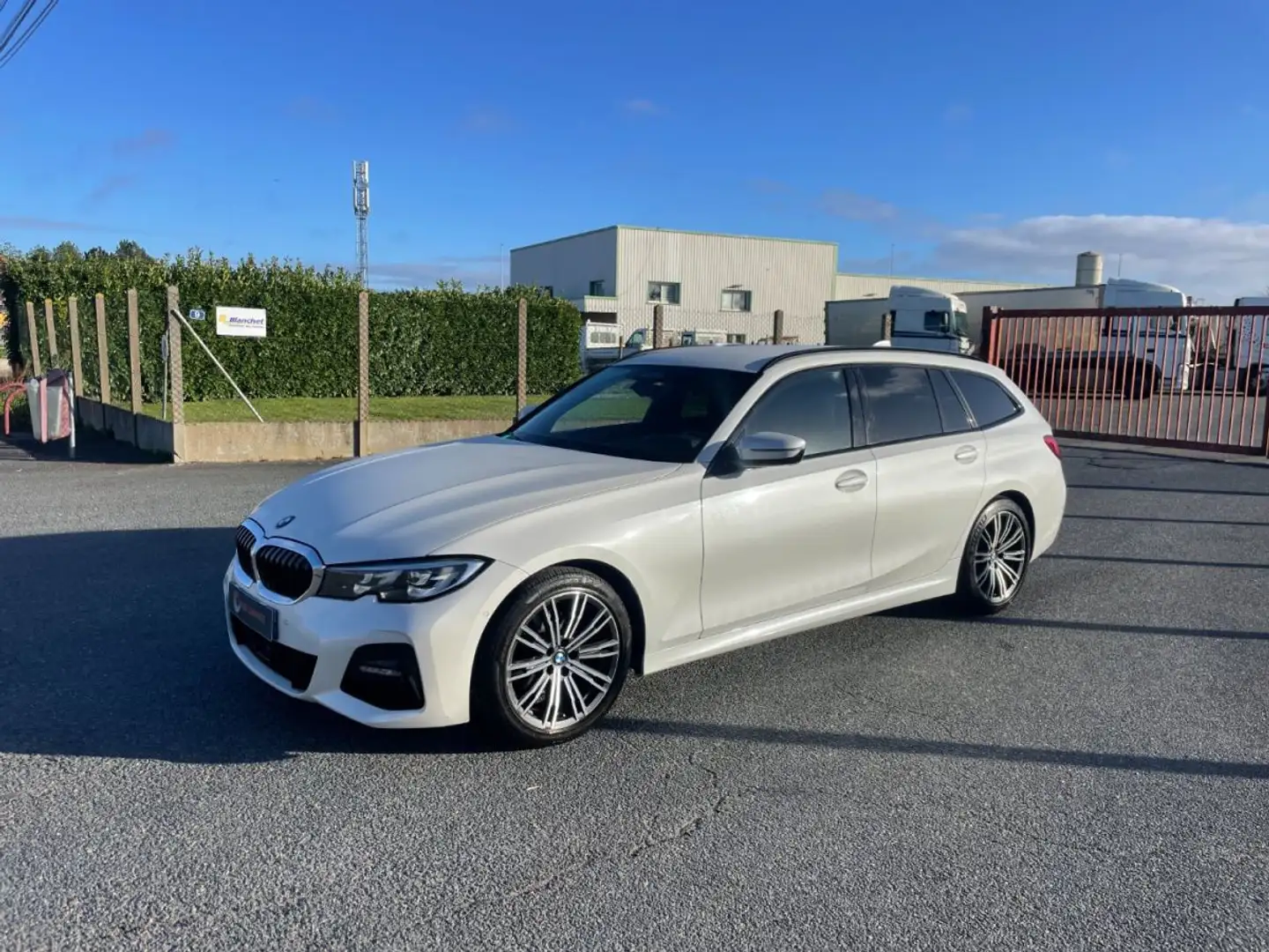 BMW 330 190 CV PACK M GARANTIE 12 MOIS Blanc - 1