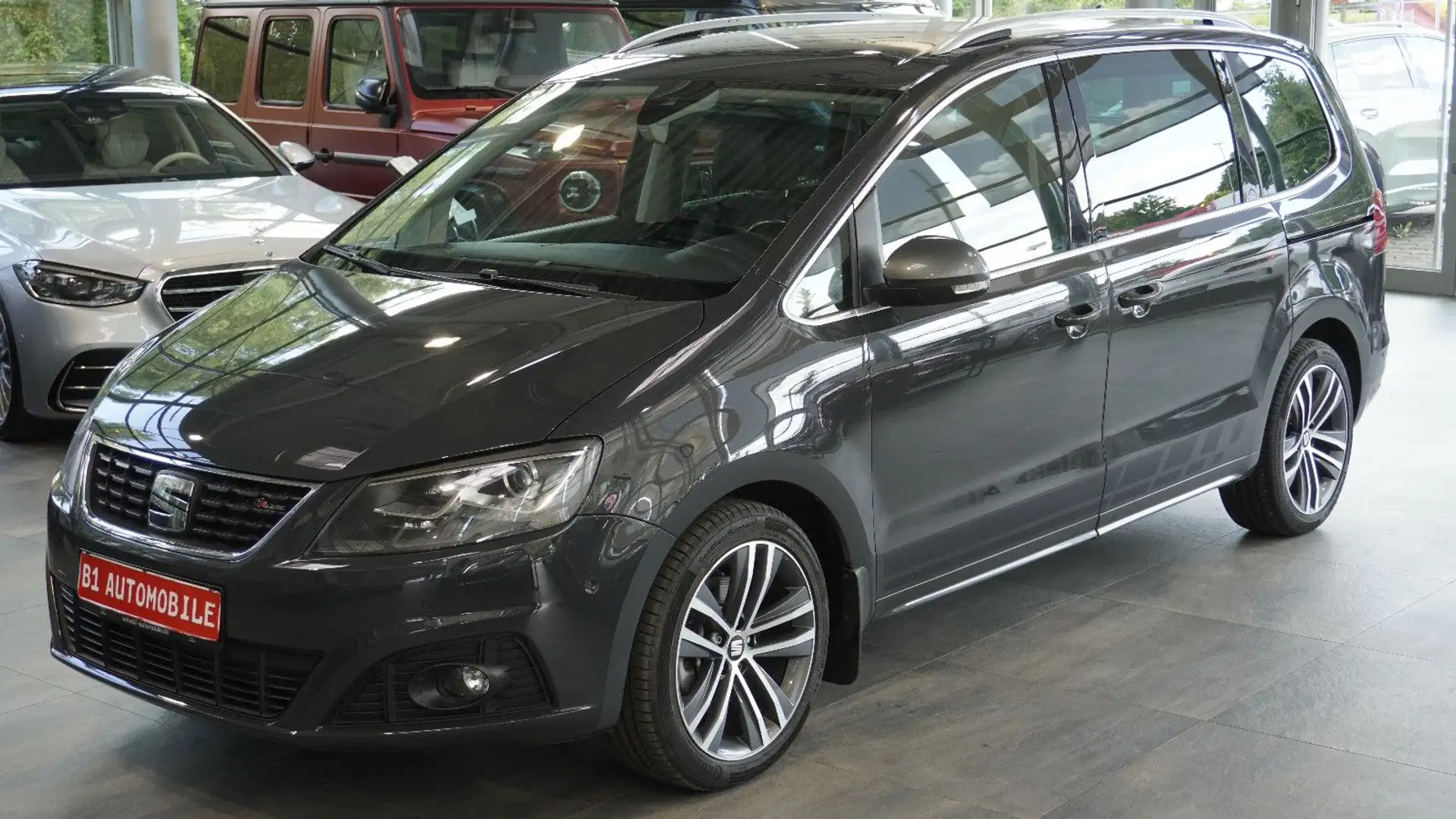 SEAT Alhambra FR-Line Allrad*ACC*AHK*KAM*STHZ*7-SITZ* Gris - 1