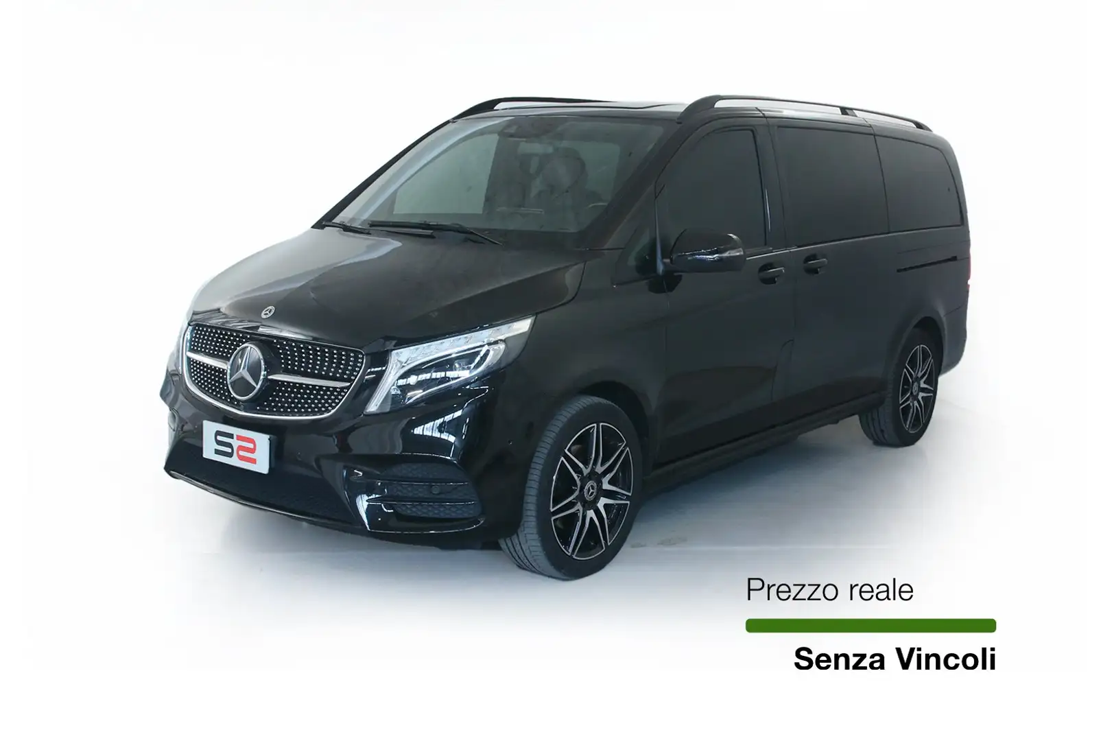 Mercedes-Benz V 250 V 250 d Automatic 4Matic Sport Long - AUTOCARRO + Zwart - 1