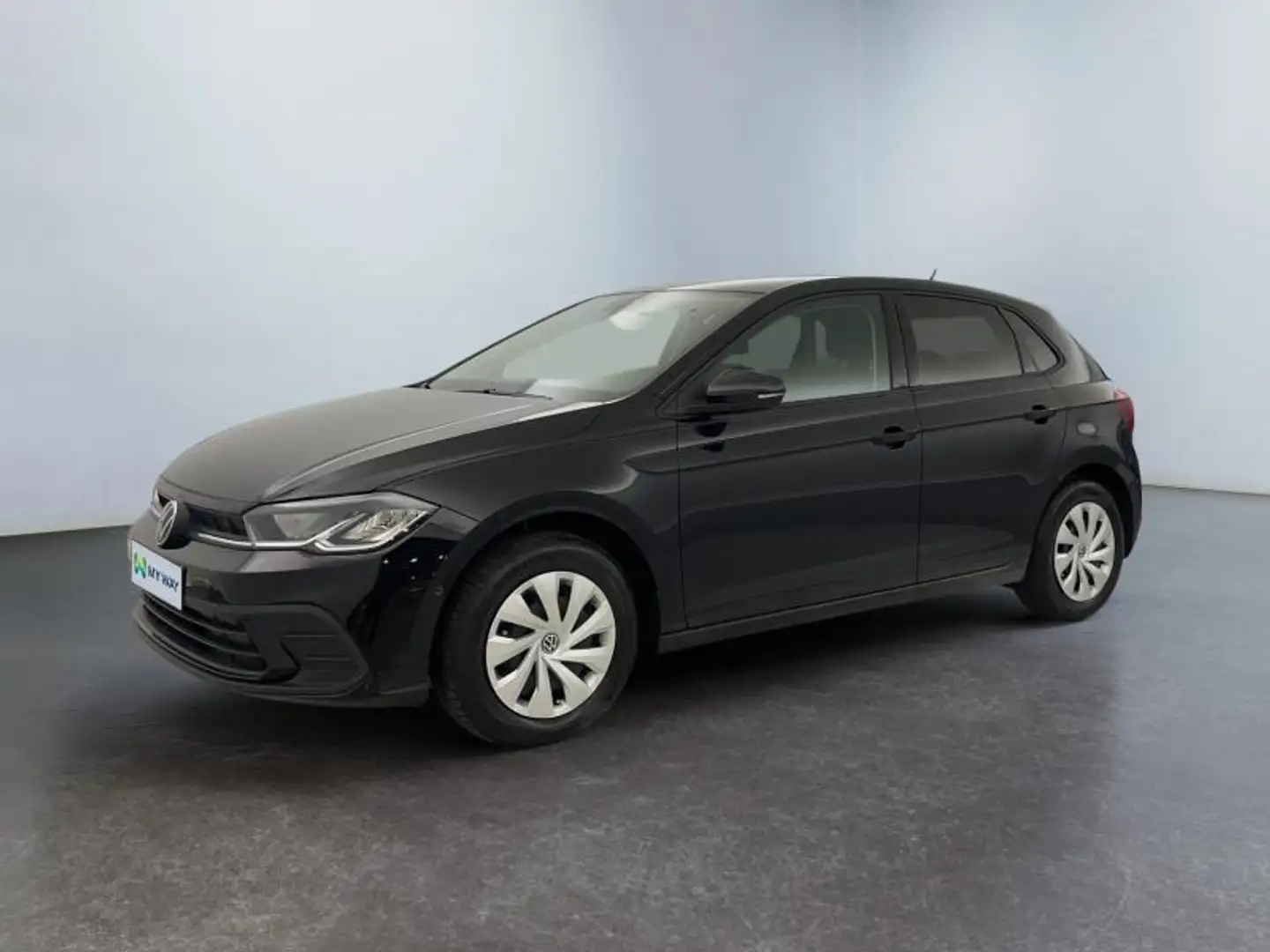 Volkswagen Polo Life*Carplay*Clim auto*APS Av/Ar Zwart - 1