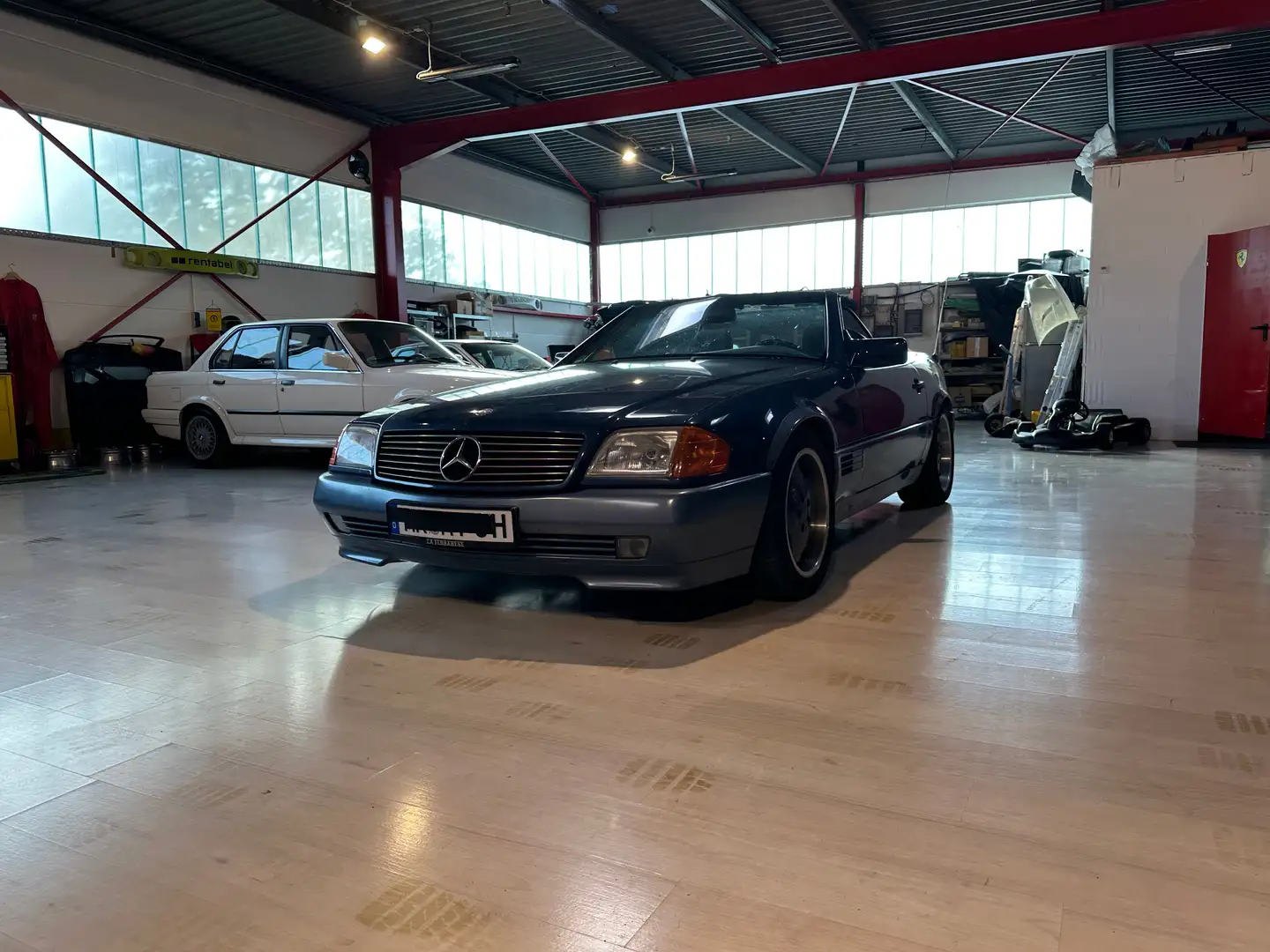 Mercedes-Benz SL 300 Lorinser Umbau Oldtimer technisch & optisch Top Blau - 2