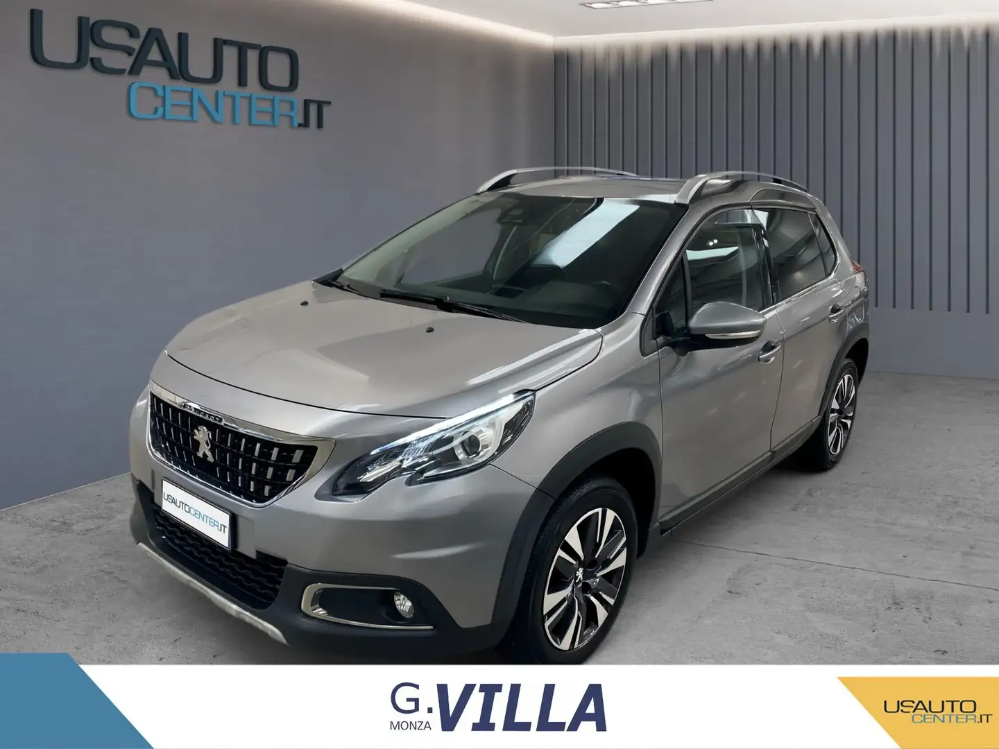 Peugeot 2008 1.2 puretech 82cv Allure my16 Grigio - 1
