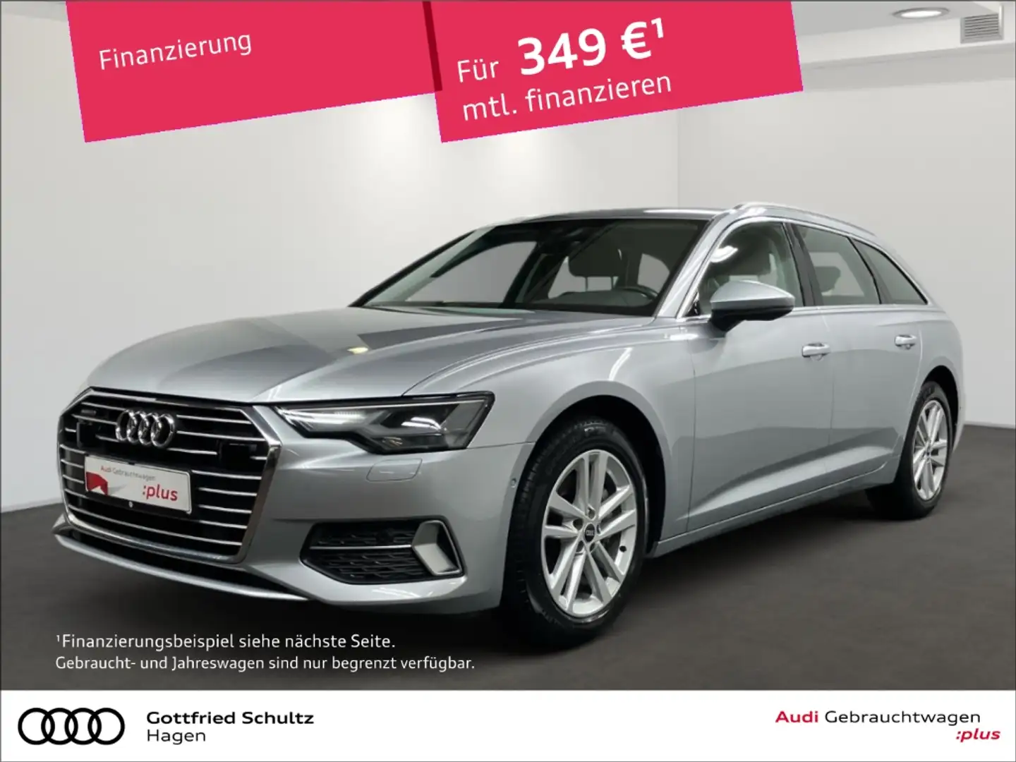 Audi A6 Avant 45 TDI qu. S-tronic LED ACC KAMERA sport Silber - 1