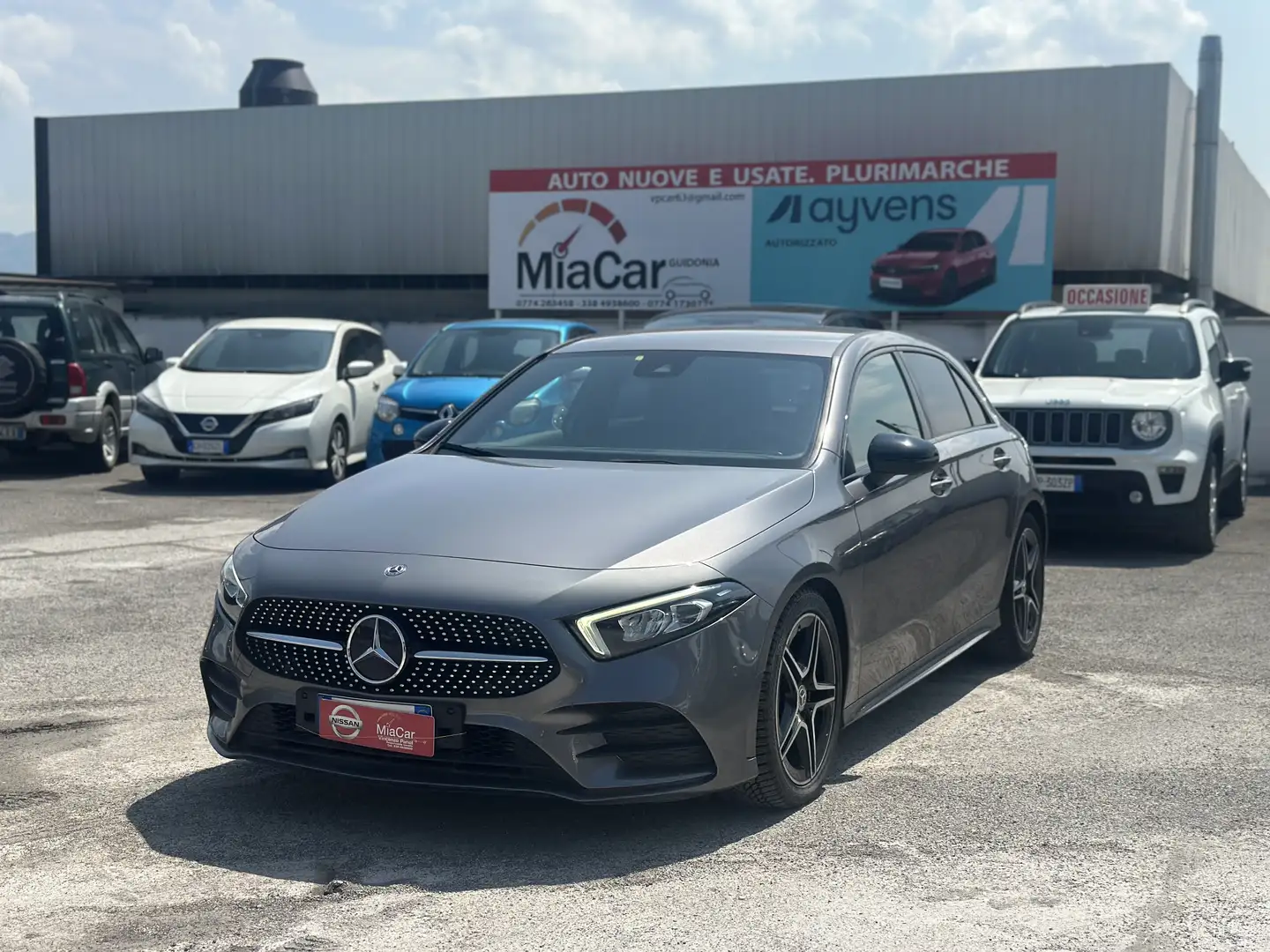 Mercedes-Benz A 200 d Premium auto Grigio - 1