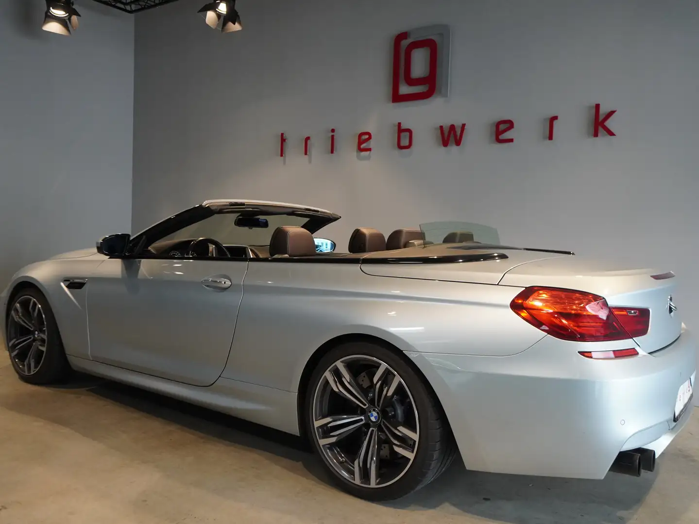BMW M6 Cabrio Competition*BRD*U-frei*HarmanKardon*Carbon* Gris - 2