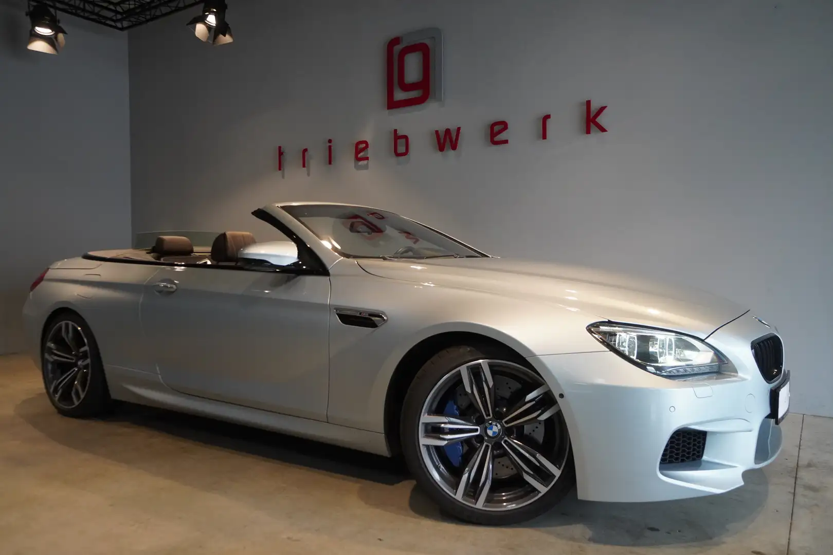 BMW M6 Cabrio Competition*BRD*U-frei*HarmanKardon*Carbon* Gris - 1
