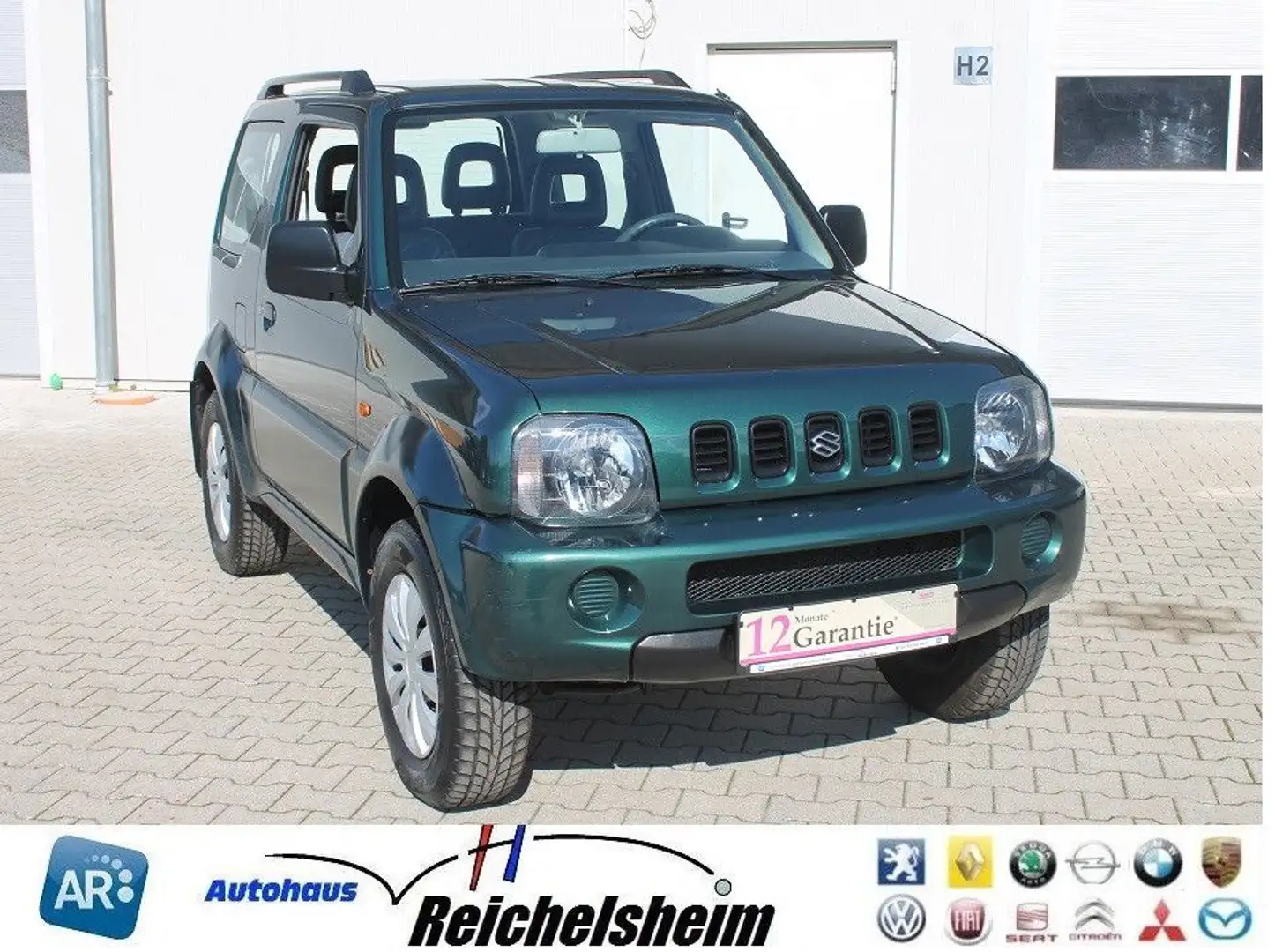 Suzuki Jimny 1 Hand,Tüv/Au neu, Allrad, AHK, Finanz Grün - 1