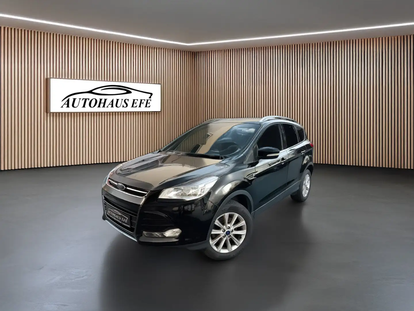 Ford Kuga Titanium/NAVI LEDER/PANORAMA/PDC/ALU Schwarz - 1