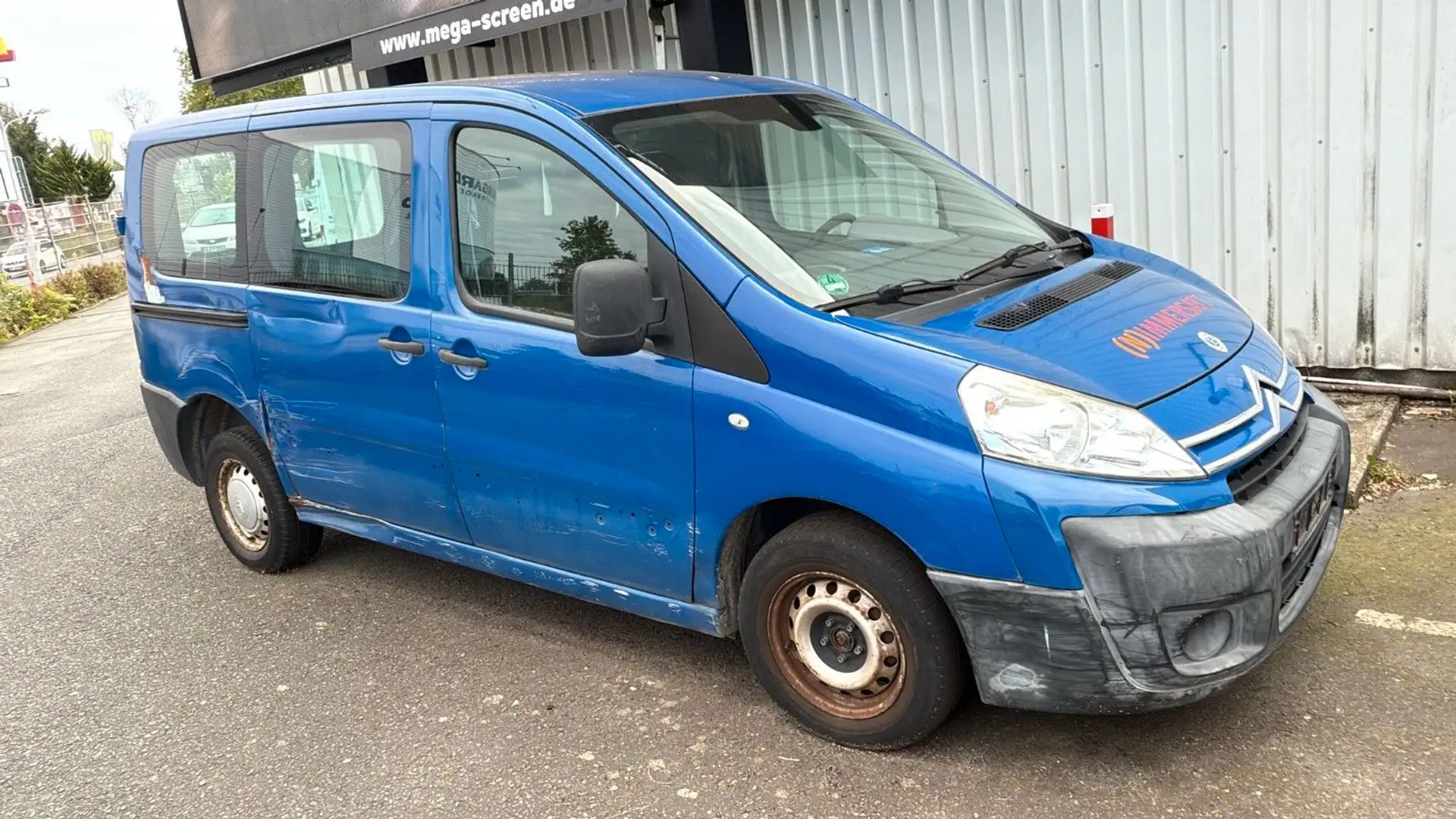Citroen Jumpy HDi 90 27 L1H1 Kasten verglast Blau - 1