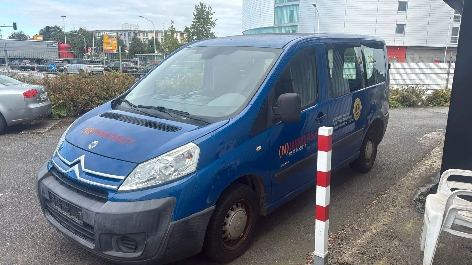 Citroen Jumpy HDi 90 27 L1H1 Kasten verglast Blau - 2