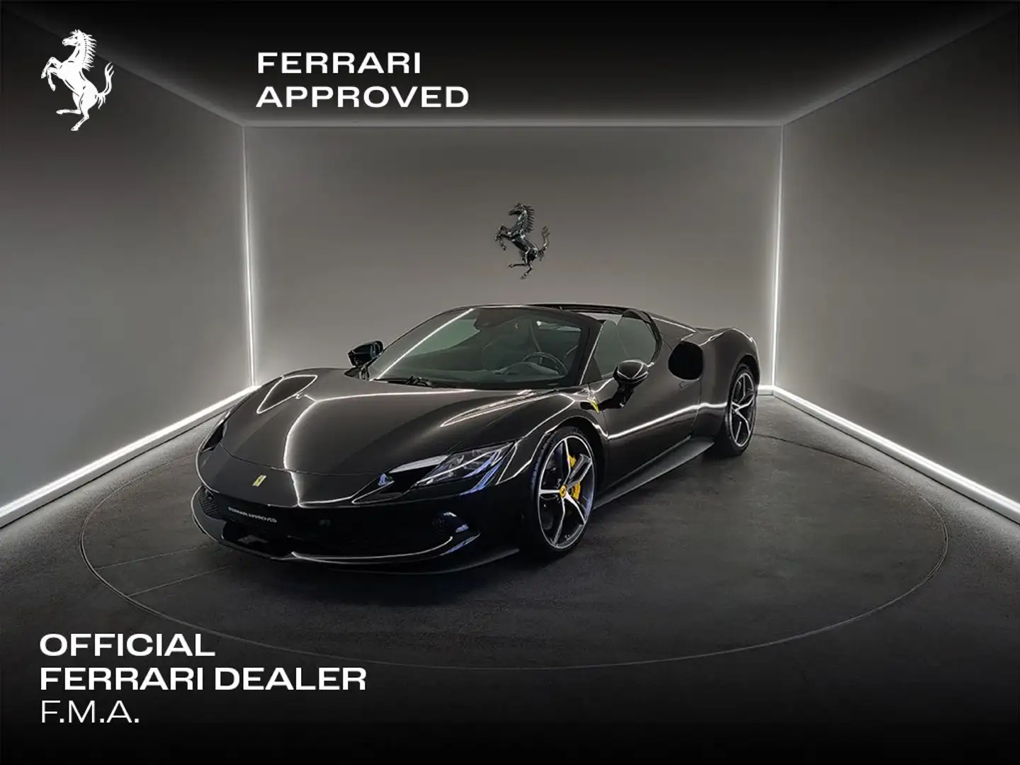 Ferrari 296 GTS - Factory warranty until 2030 - Full PPF cover Black - 1
