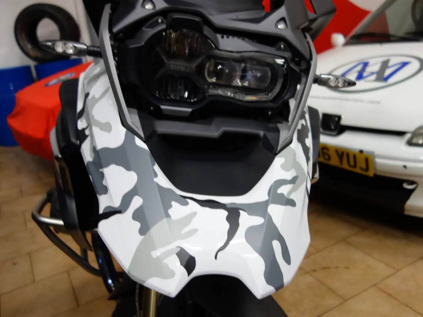 BMW R 1200 GS UNICO PROPRIETARIO SERVICE BMW Bianco - 2