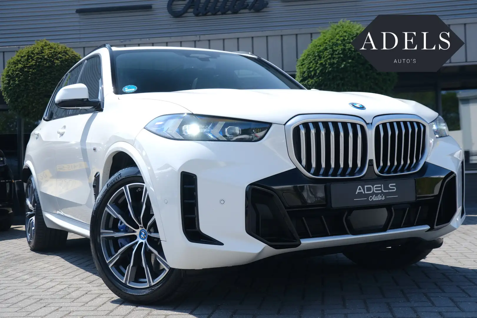 BMW X5 xDrive50e M Sport Panodak Harman Kardon HUD ACC Weiß - 1