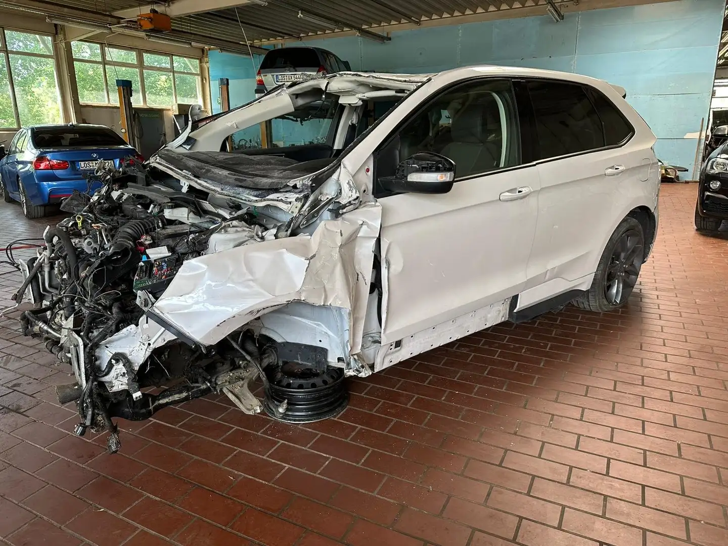 Ford Edge Sport4x4 2.0°NAVI°Automati°Rückfahrkam Blanc - 1
