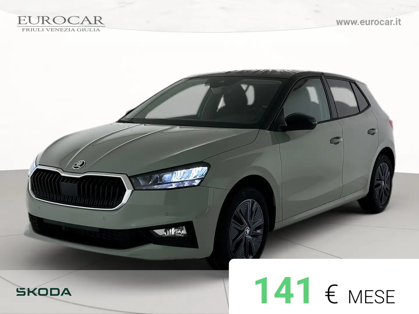 Skoda Fabia 1.0 tsi be more 95cv Verde - 1