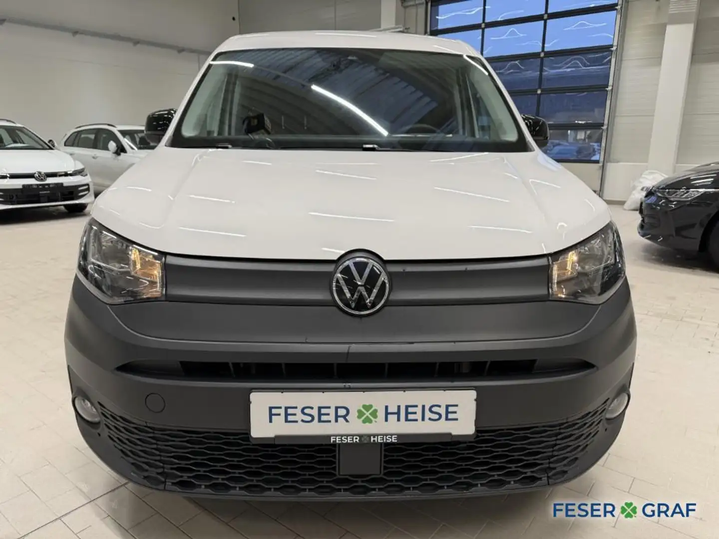 Volkswagen Caddy 2.0 TDI AHK/NAVI/DAB/KLIMA Weiß - 2