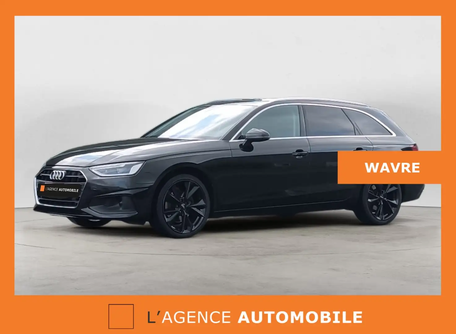 Audi A4 Avant TDi S tronic 19" - GARANTIE 12M Noir - 1