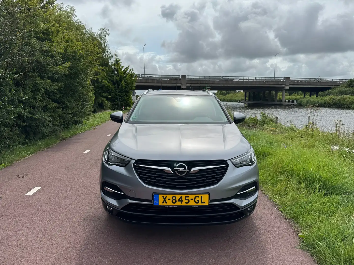 Opel Grandland X 1.2 Turbo Business Executive|Luxe|Dis=V.V| Gris - 2