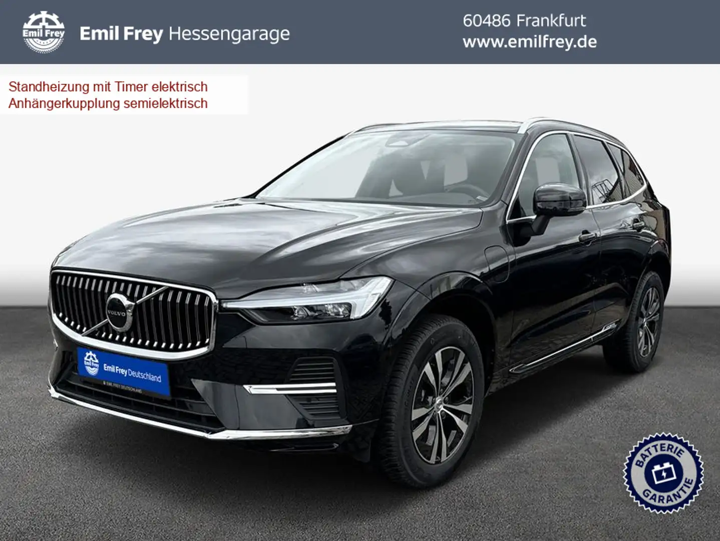 Volvo XC60 XC60 T6 AWD Recharge Glasd Standh LED Google-Maps Schwarz - 1