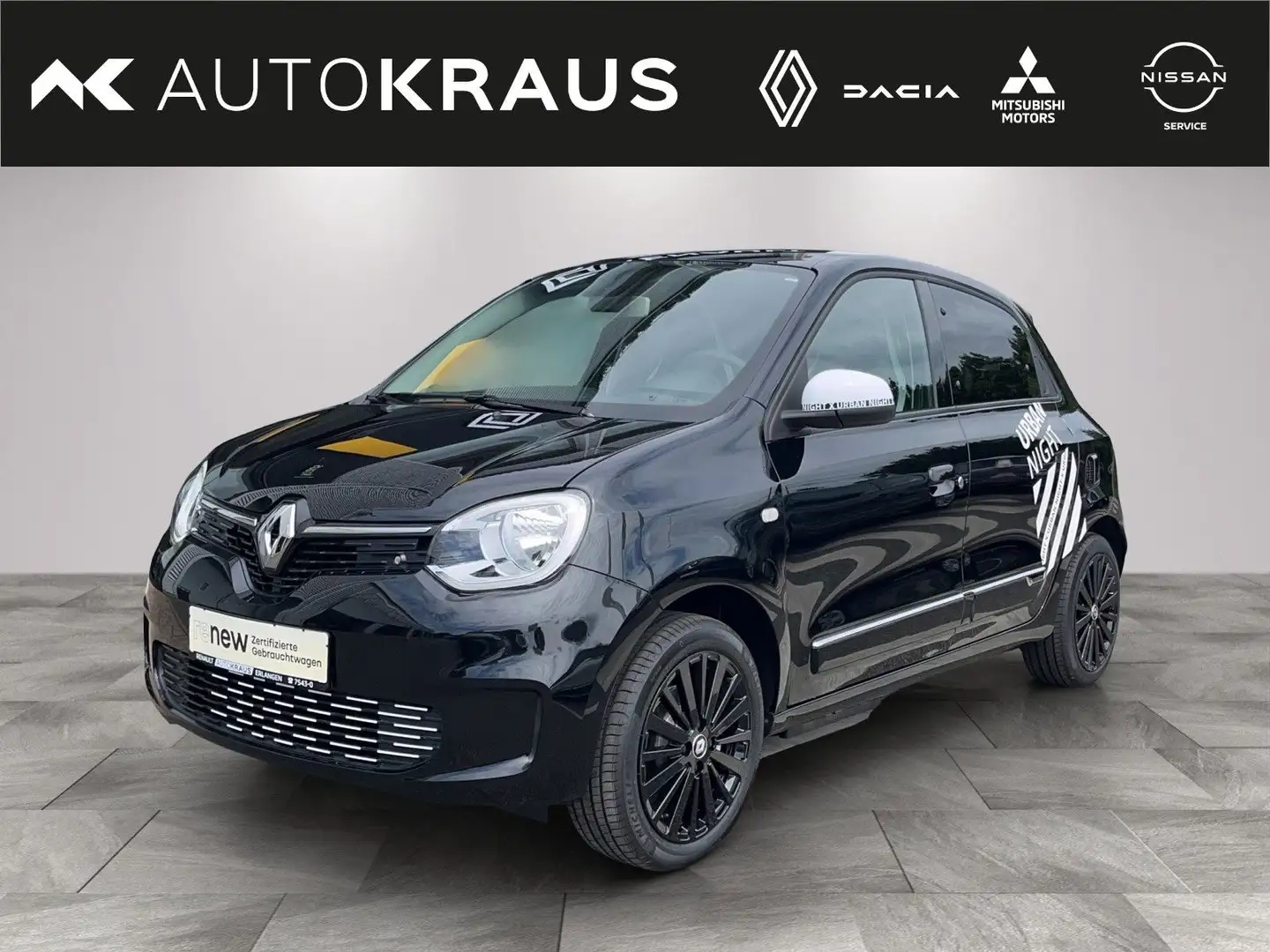 Renault Twingo E-Tech 100% elektrisch Urban Night Schwarz - 1