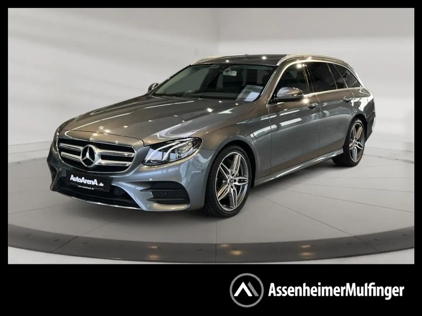 Mercedes-Benz E 220 d T AMG **Totwinkel+AHK+Kamera Gris - 1