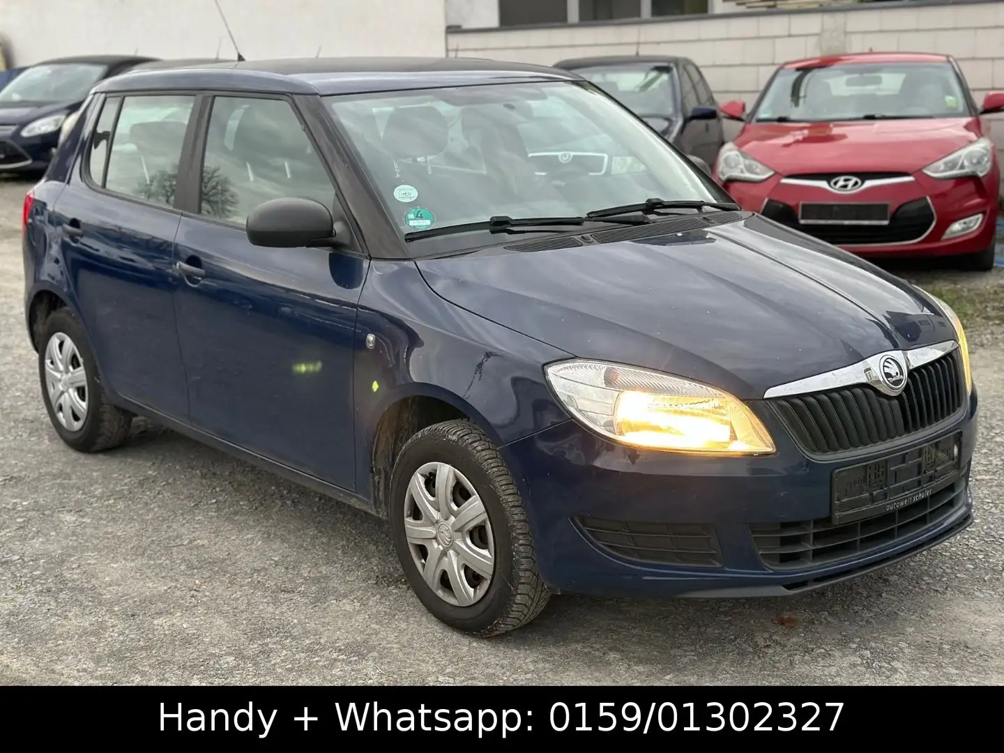Skoda Fabia Active -1-Hand -S.heft gepf. -TÜV 04.2026 Modrá - 1