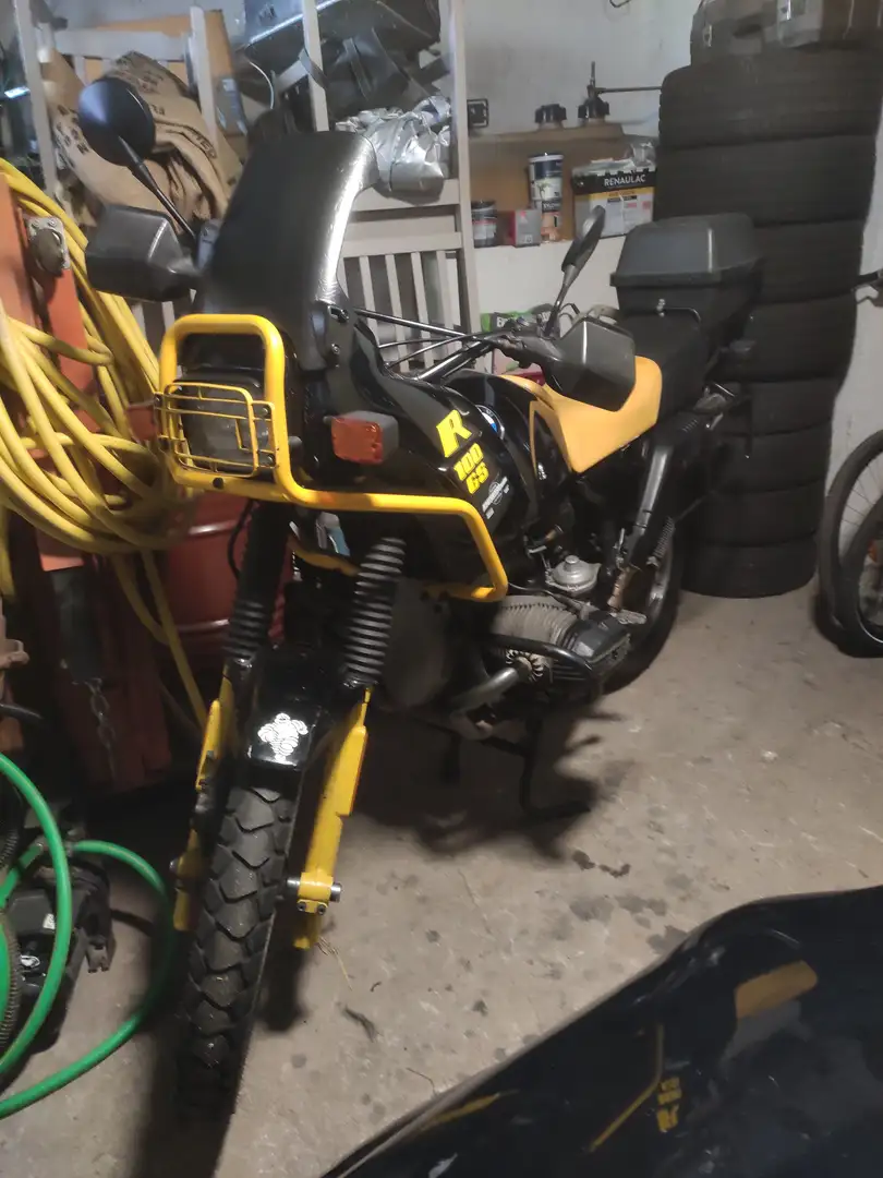 BMW R 100 GS Negro - 1