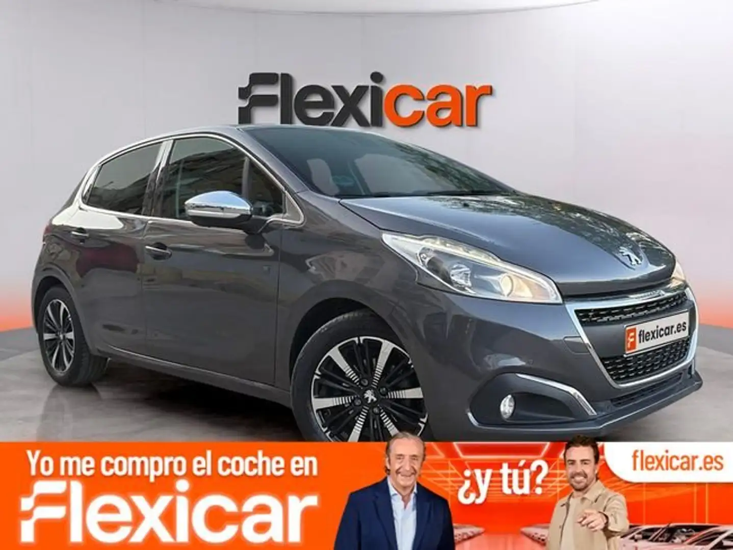 Peugeot 208 1.2 PureTech S&S Tech Edition 82 Gris - 1
