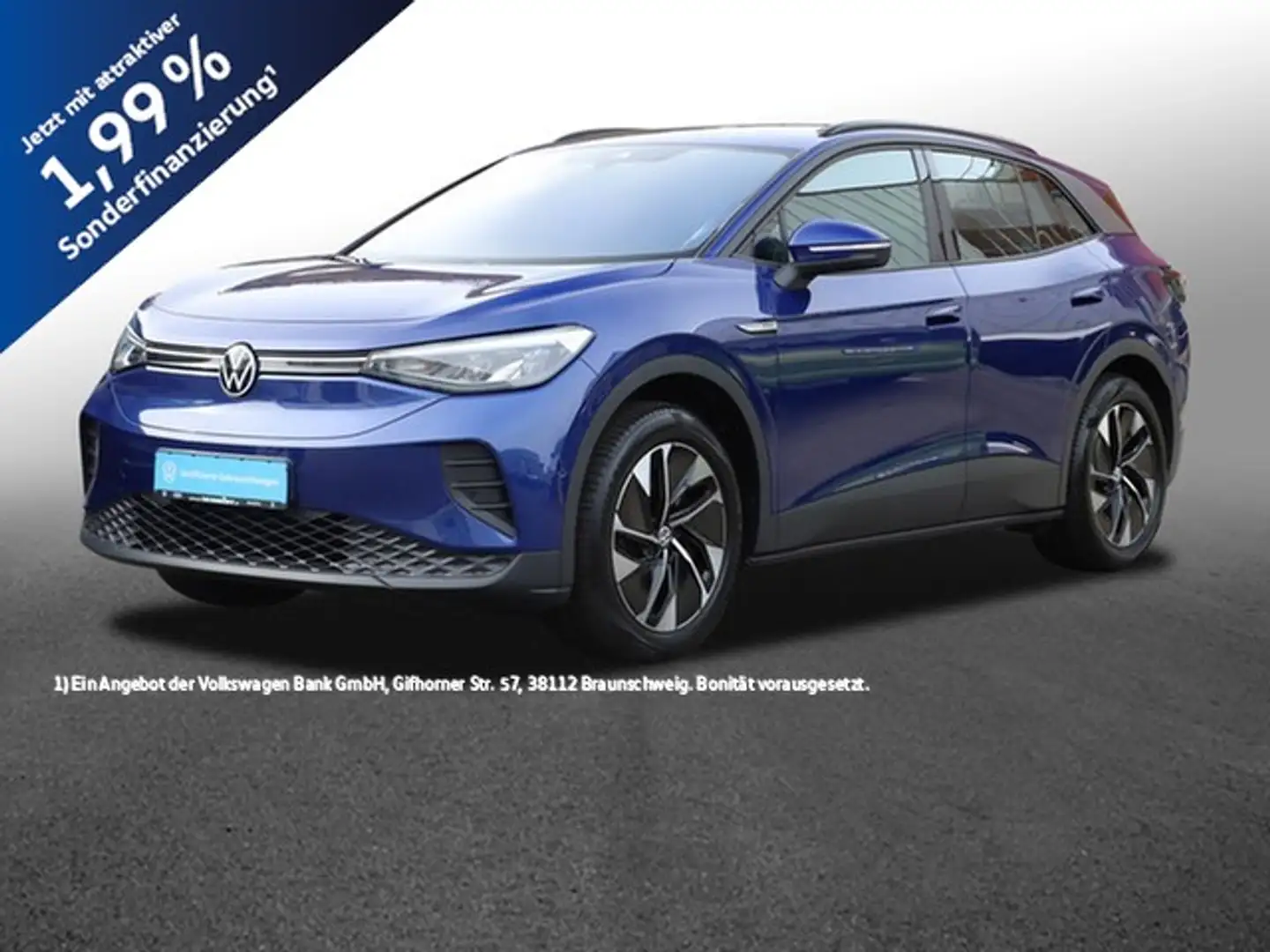Volkswagen ID.4 Pro Performance AHK R-Kamera Wärmepumpe 19Zoll Blau - 1