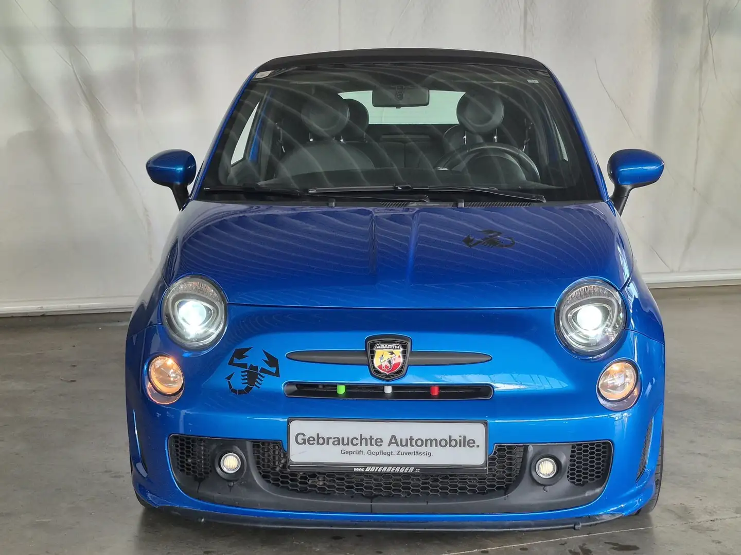 Fiat 500 S Cabrio Blau - 2