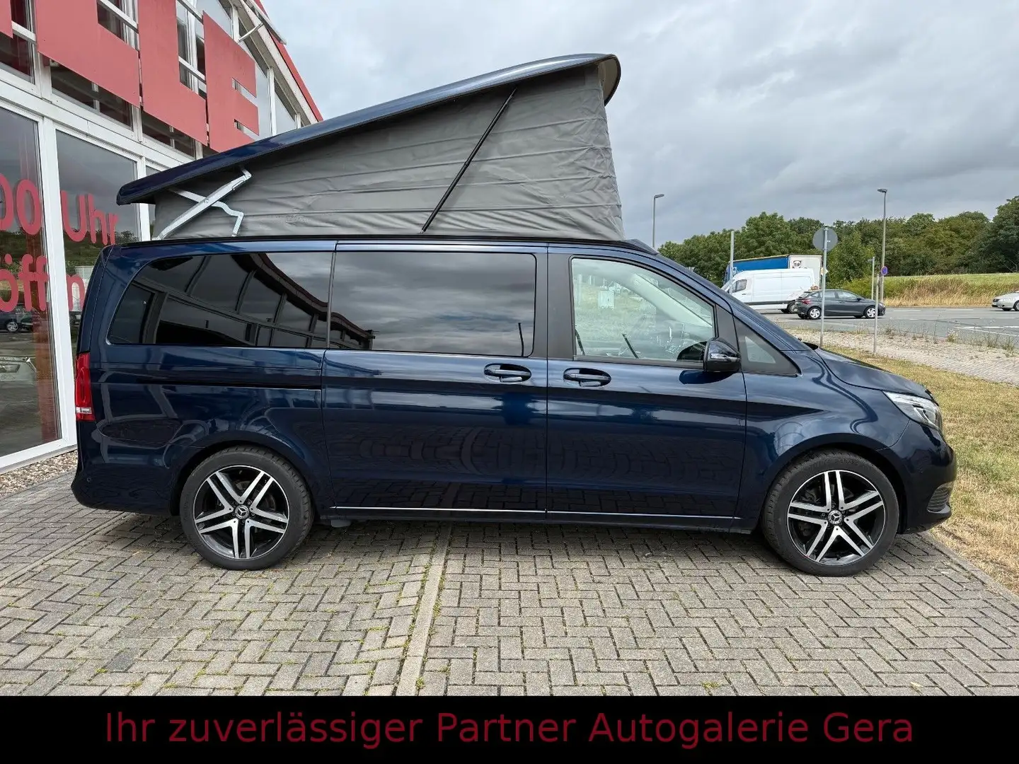 Mercedes-Benz 220 V 250 Marco Polo EDITION,Küche,19"Alu,Standheizu Niebieski - 2