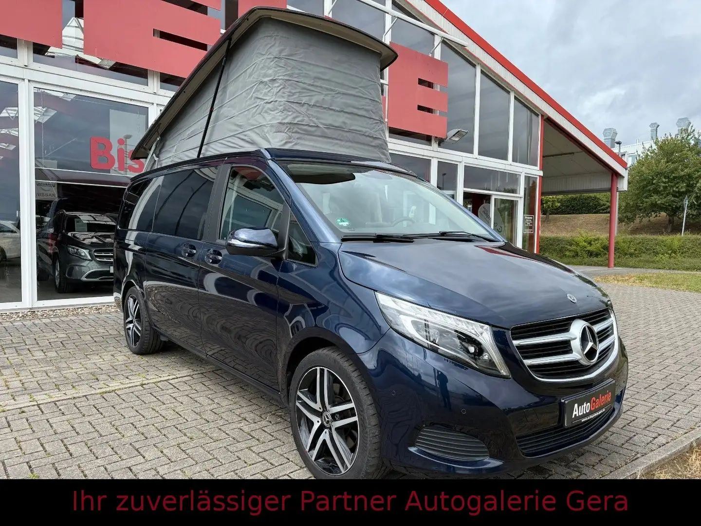 Mercedes-Benz 220 V 250 Marco Polo EDITION,Küche,19"Alu,Standheizu Niebieski - 1