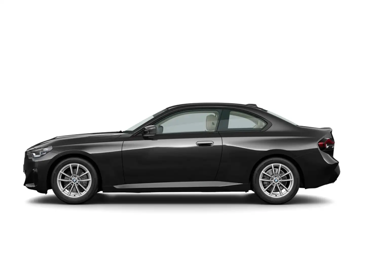 BMW 220 i Coupe Advantage/Navigation/LED/LenkradHZG Schwarz - 2