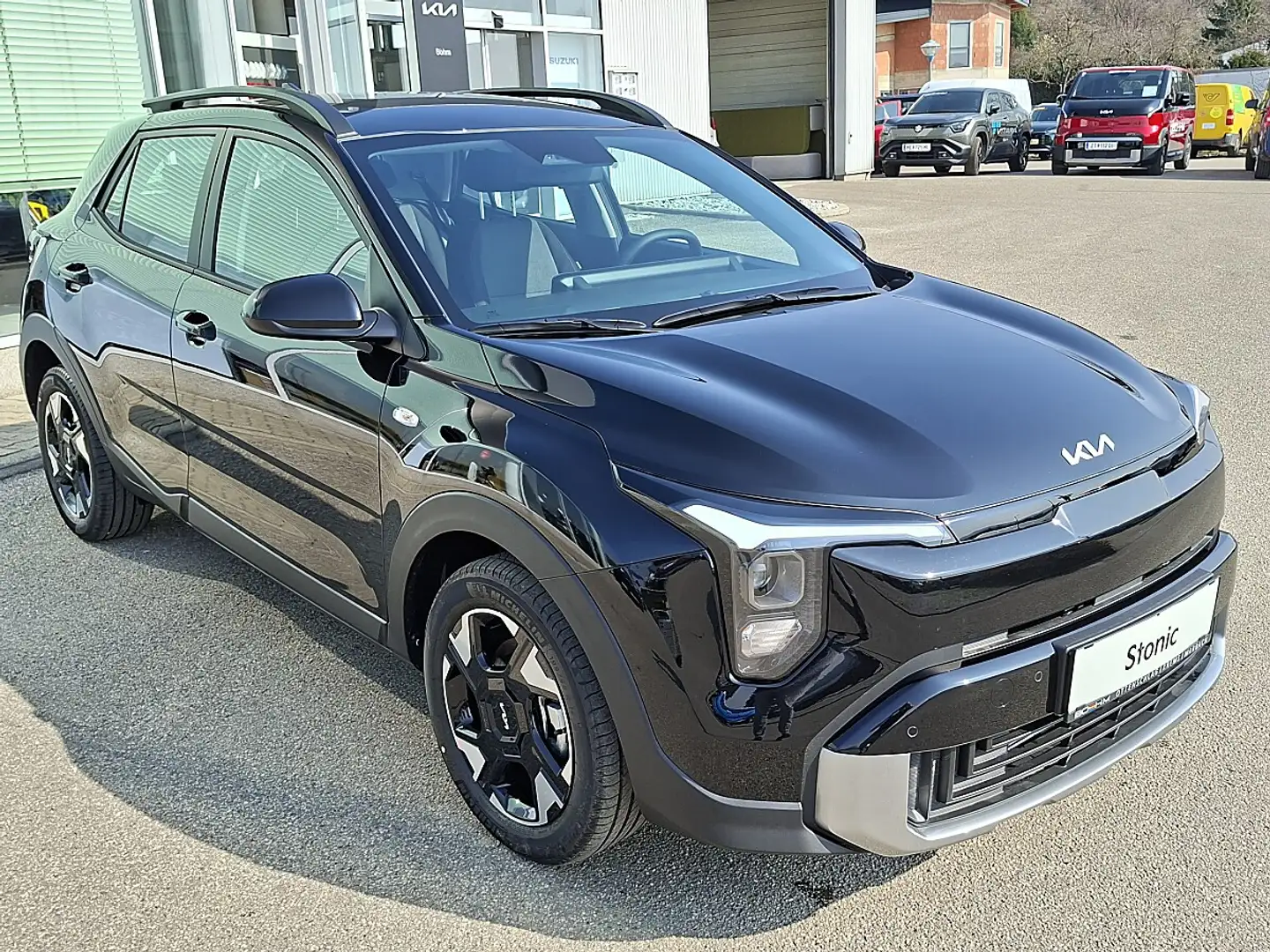 Kia Stonic 1,0 TGDI GPF ISG Titan "Barkaufpreis" Schwarz - 2