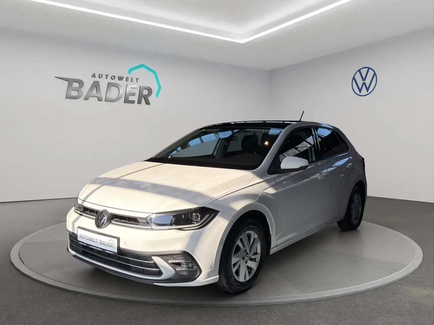 Volkswagen Polo 1.0 TSI Style Matrix Pano Weiß - 1