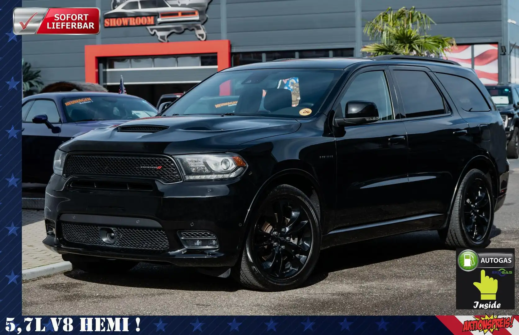 Dodge Durango 5,7l R/T,LPG,ACC, Noir - 1