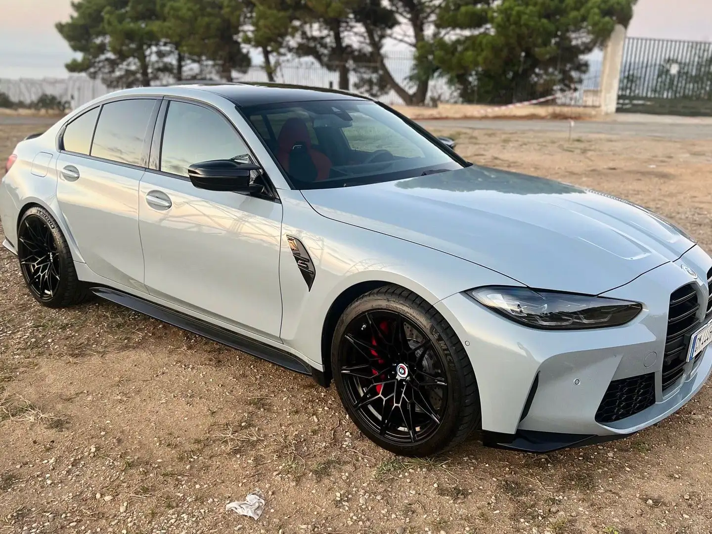 BMW M3 M3 3.0 Competition auto Grigio - 1
