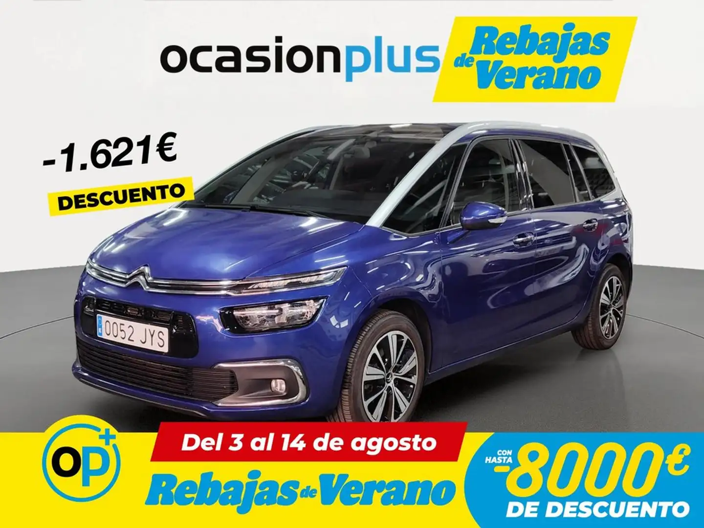 Citroen C4 Grand Picasso 1.6BlueHDI S&S Feel 120 Azul - 1
