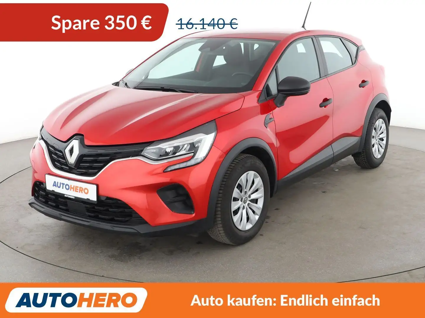 Renault Captur 1.0 TCe Life*TEMPO*PDC*KLIMA* Rot - 1