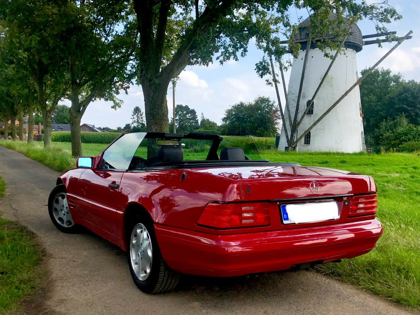 Mercedes-Benz SL 320 Imperial-Rot (582) - MOPF1 - H-Kz - 1