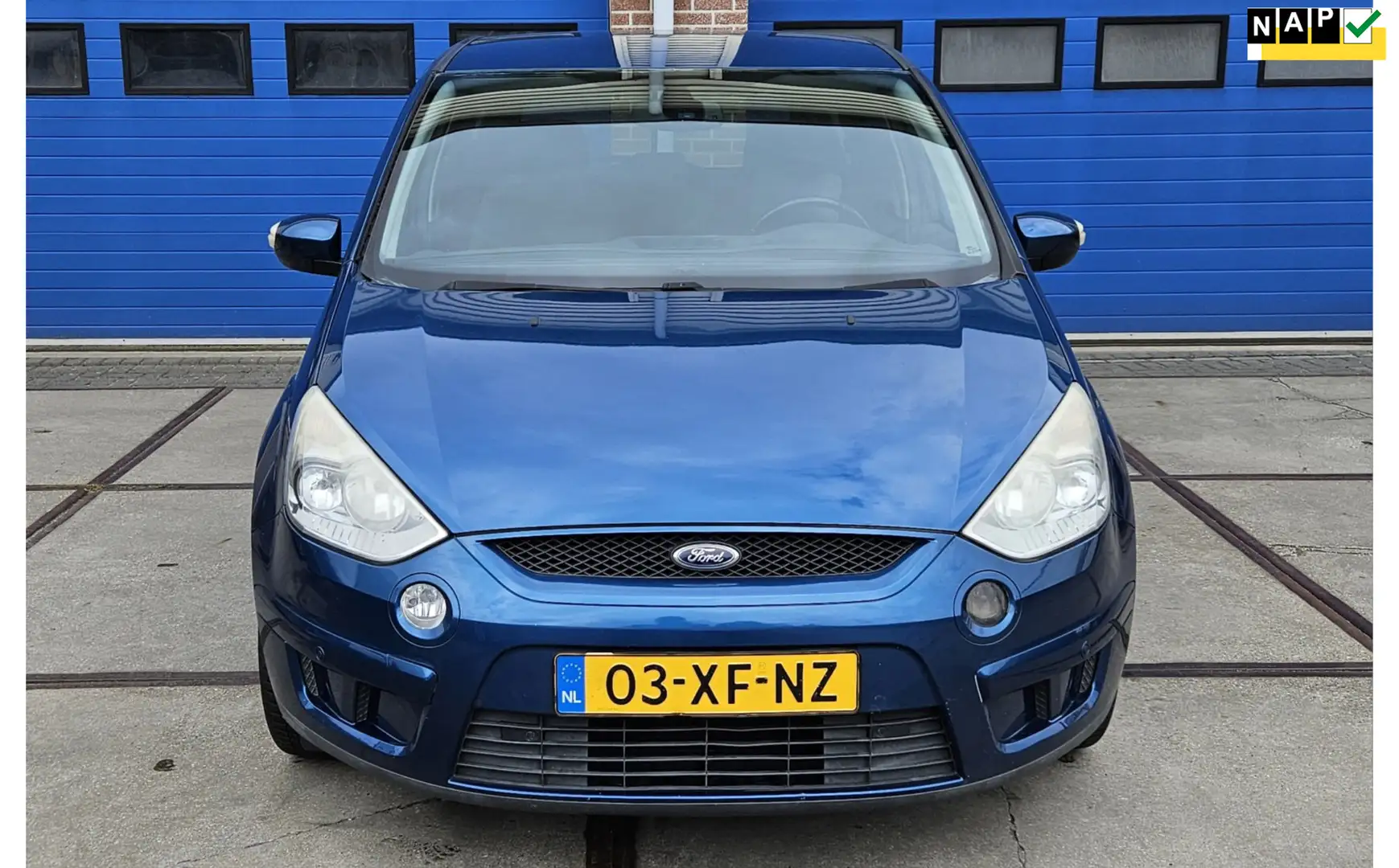 Ford S-Max 2.0-16V *airco* Azul - 1