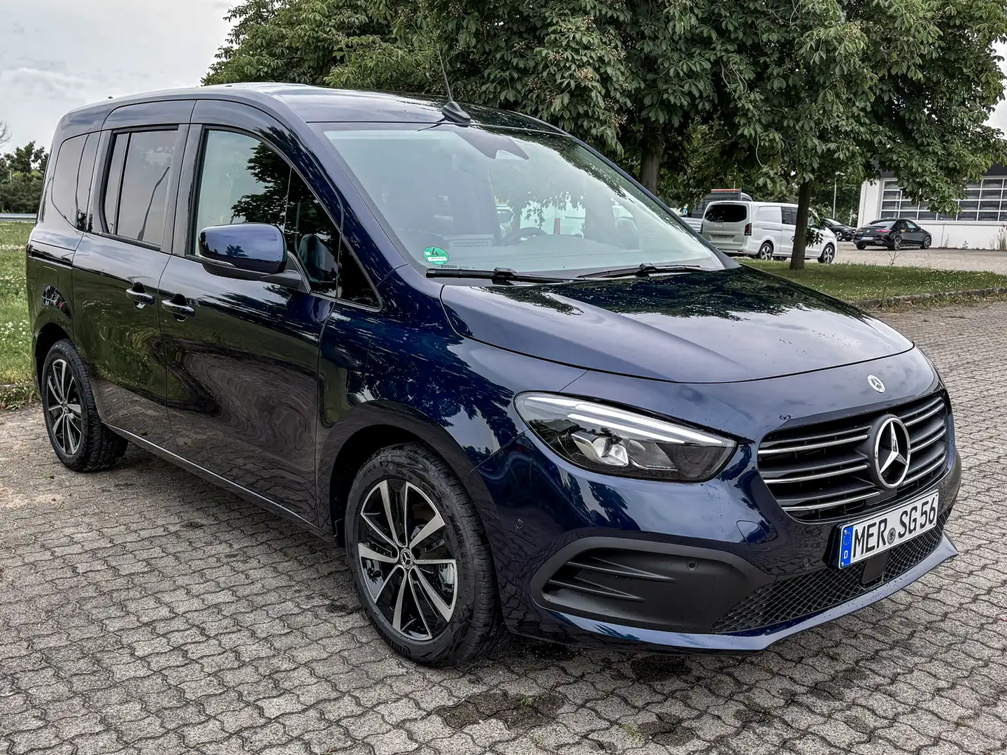Mercedes-Benz T-Klasse T 180 d PROGRESSIVE Standard LED+MBUX Blauw - 2